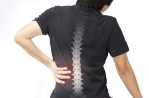 man with back pain